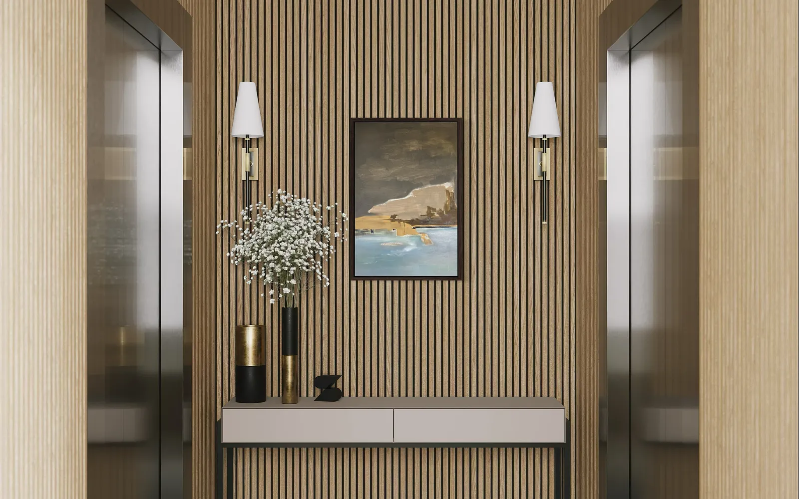 Image of Glimmer by Aliona Koroliova, size: 60x40, made of canvas/acrylic/oil, ARTWORKS  medium, from Kyiv, part of the Where it is quiet  series, priced at €400 (≈ 20,828 грн) Photo 5 of 5.