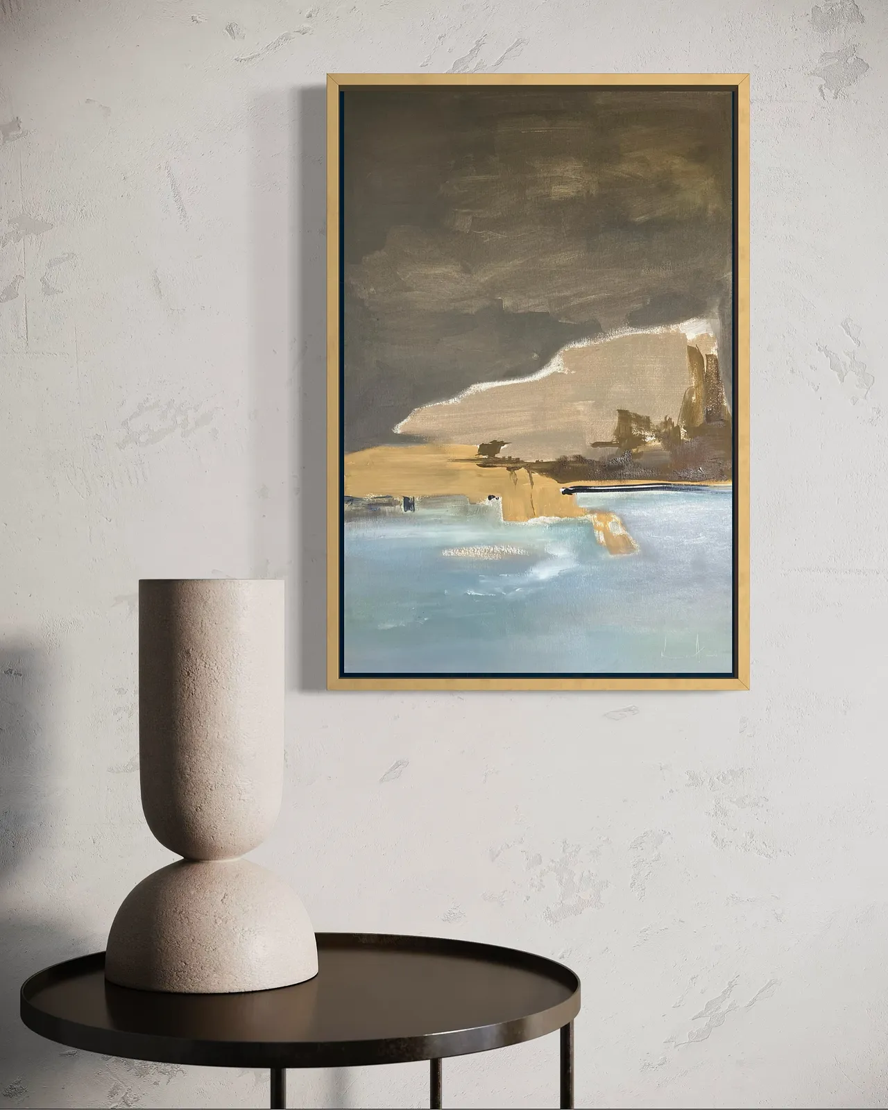 Image of Glimmer by Aliona Koroliova, size: 60x40, made of canvas/acrylic/oil, ARTWORKS  medium, from Kyiv, part of the Where it is quiet  series, priced at €400 (≈ 20,828 грн) Photo 2 of 5.