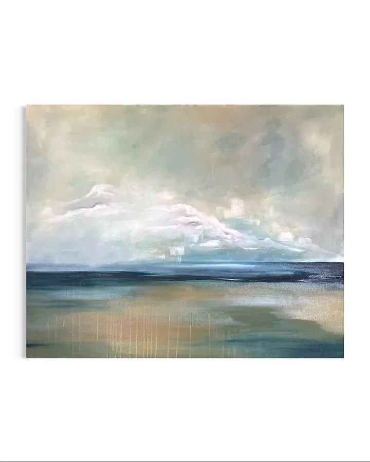 Image of Where it is quiet No.6 by Aliona Koroliova, size: 80x100, made of canvas/acrylic/oil, ARTWORKS  medium, from Kyiv, part of the Where it is quiet  series, priced at €900 (≈ 46,863 грн)