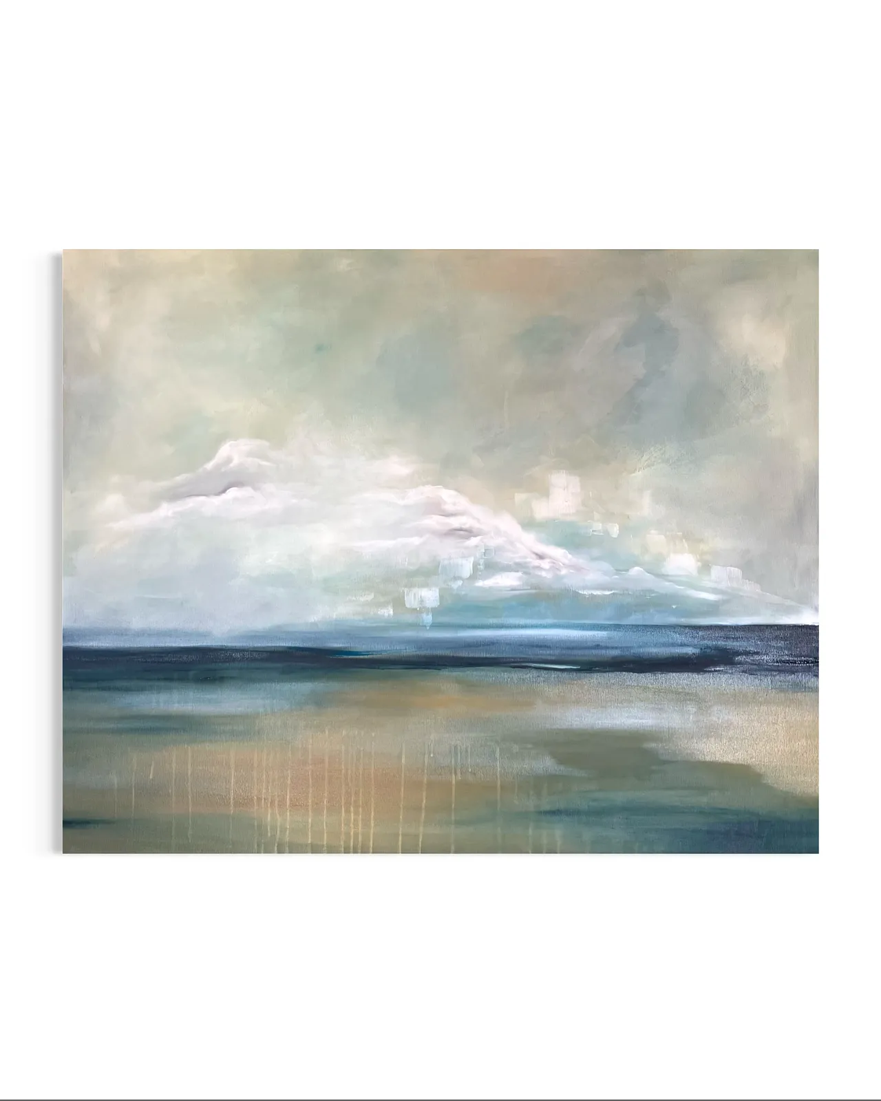 Image of Where it is quiet No.6 by Aliona Koroliova, size: 80x100, made of canvas/acrylic/oil, ARTWORKS  medium, from Kyiv, part of the Where it is quiet  series, priced at €900 (≈ 46,863 грн) Photo 1 of 6.