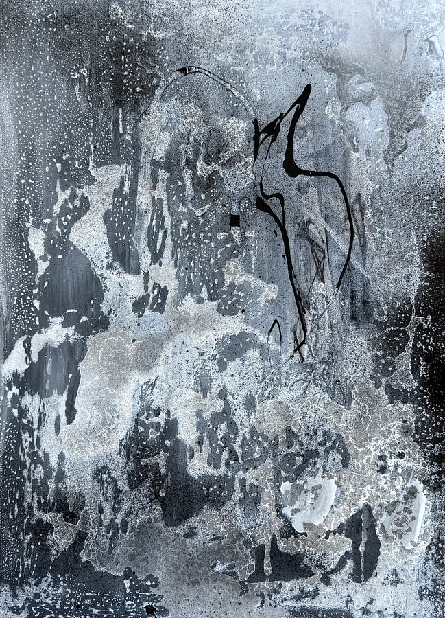 Image of Без назви #3 by Aliona Koroliova, size: 70x50, made of мішана техніка на папері, Живопис medium, from Київ, part of the Inside and outside  series, priced at €500 (≈ 26,035 грн)