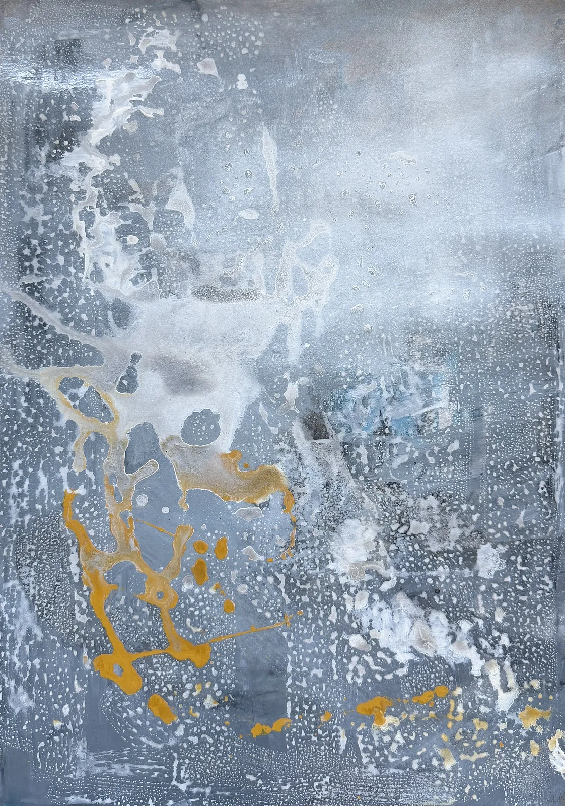 Image of Untitled #10 by Aliona Koroliova, size: 50x35, made of mixed media on paper, Painting medium, from Kyiv, part of the Inside and outside  series, priced at €300 (≈ 15,621 грн)