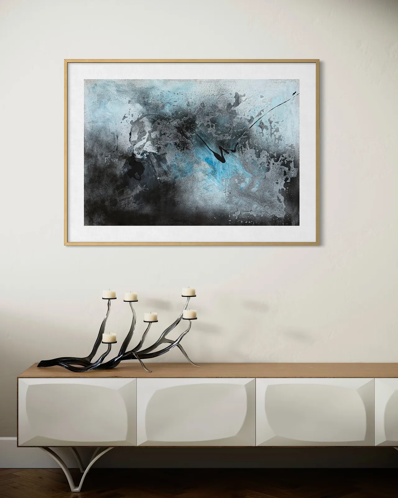 Image of Untitled #1 by Aliona Koroliova, size: 68x100, made of mixed media on paper, Живопис medium, from Kyiv, part of the Inside and outside  series, priced at €600 (≈ 31,242 грн) Photo 2 of 9.