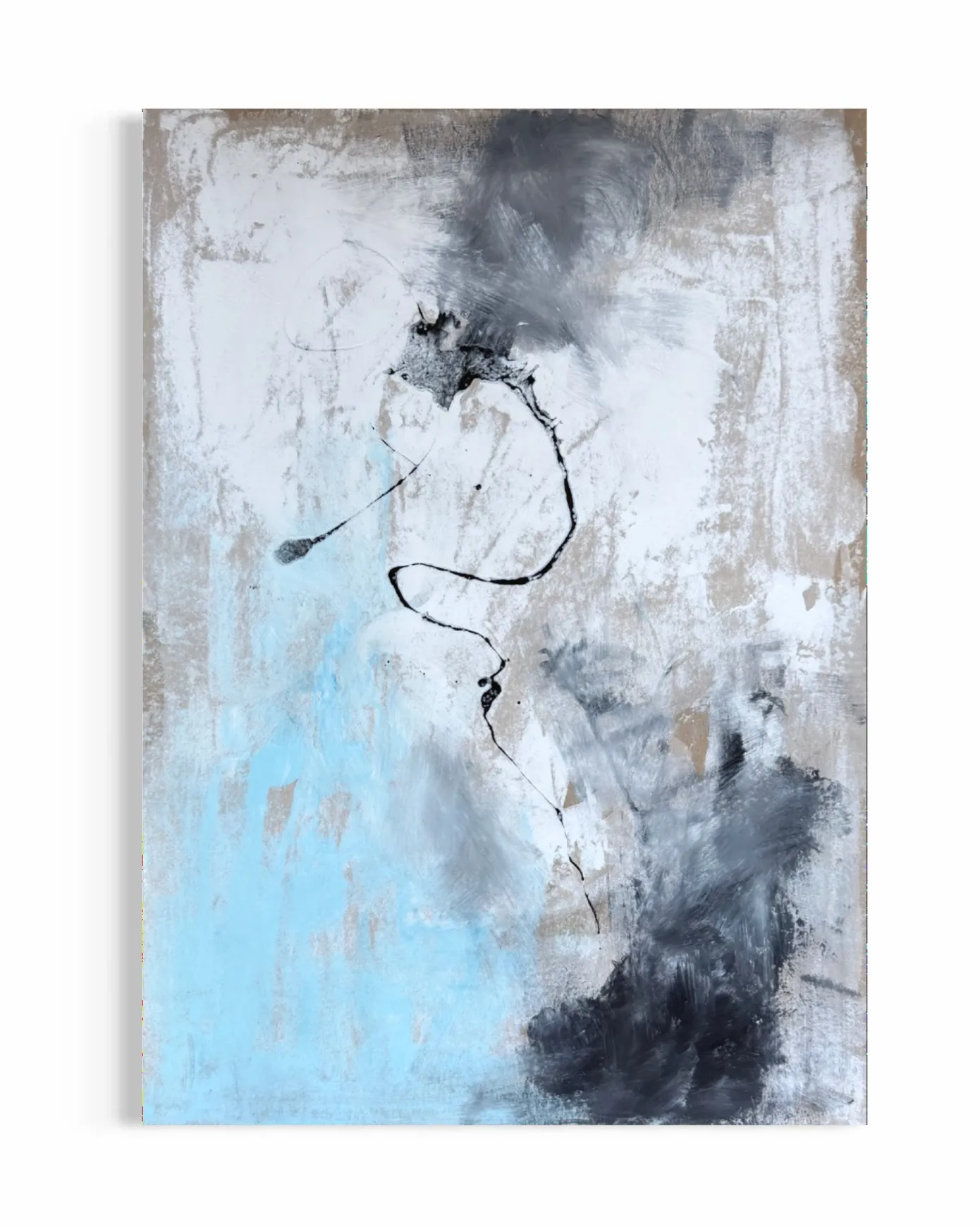 Image of Untitled #4 by Aliona Koroliova, size: 70x50, made of mixed media on paper, Painting medium, from Kyiv, part of the Inside and outside  series, priced at €500 (≈ 25,996 грн) Photo 1 of 3.