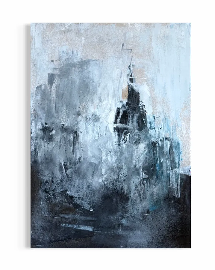 Image of Untitled #6 by Aliona Koroliova, size: 70x50, made of mixed media on paper, Painting medium, from Kyiv, part of the Inside and outside  series, priced at €500 (≈ 25,996 грн)