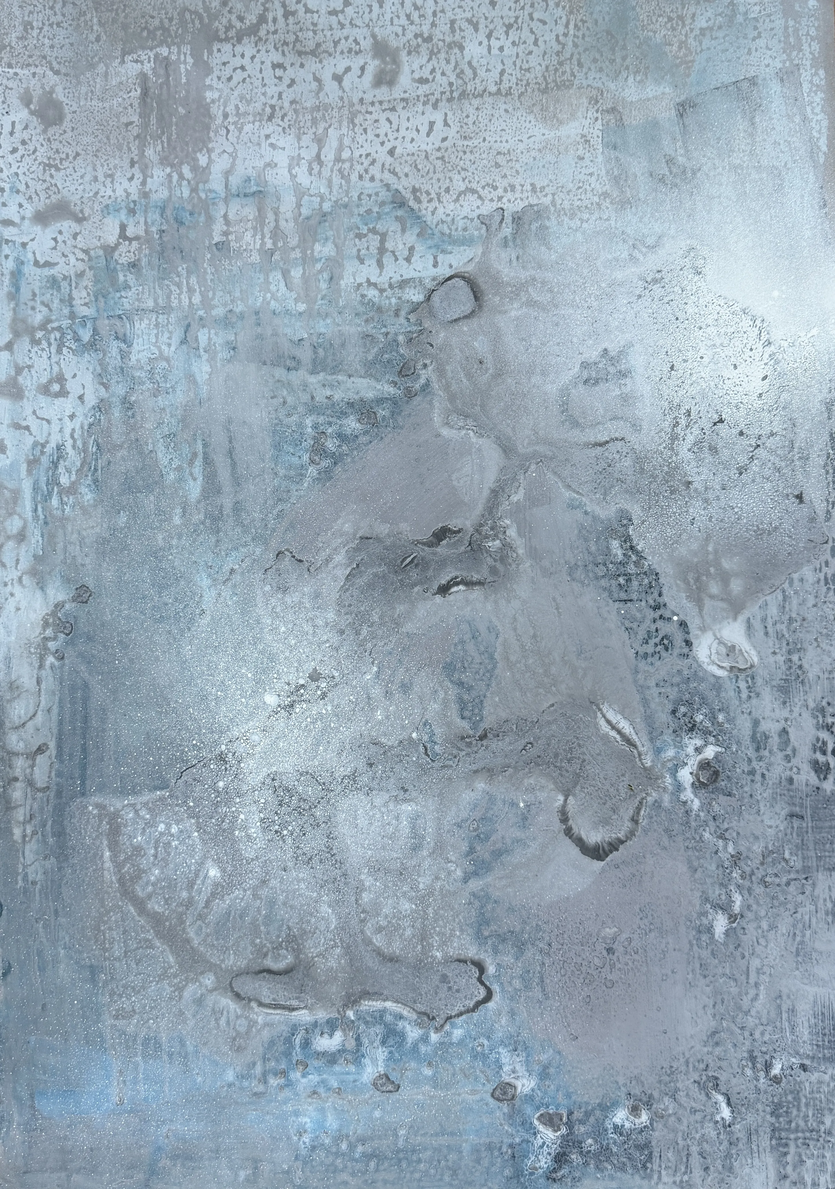 Image of Untitled #7 by Aliona Koroliova, size: 70x50, made of mixed media on paper, Painting medium, from Kyiv, part of the Inside and outside  series, priced at €500 (≈ 25,996 грн) Photo 4 of 4.