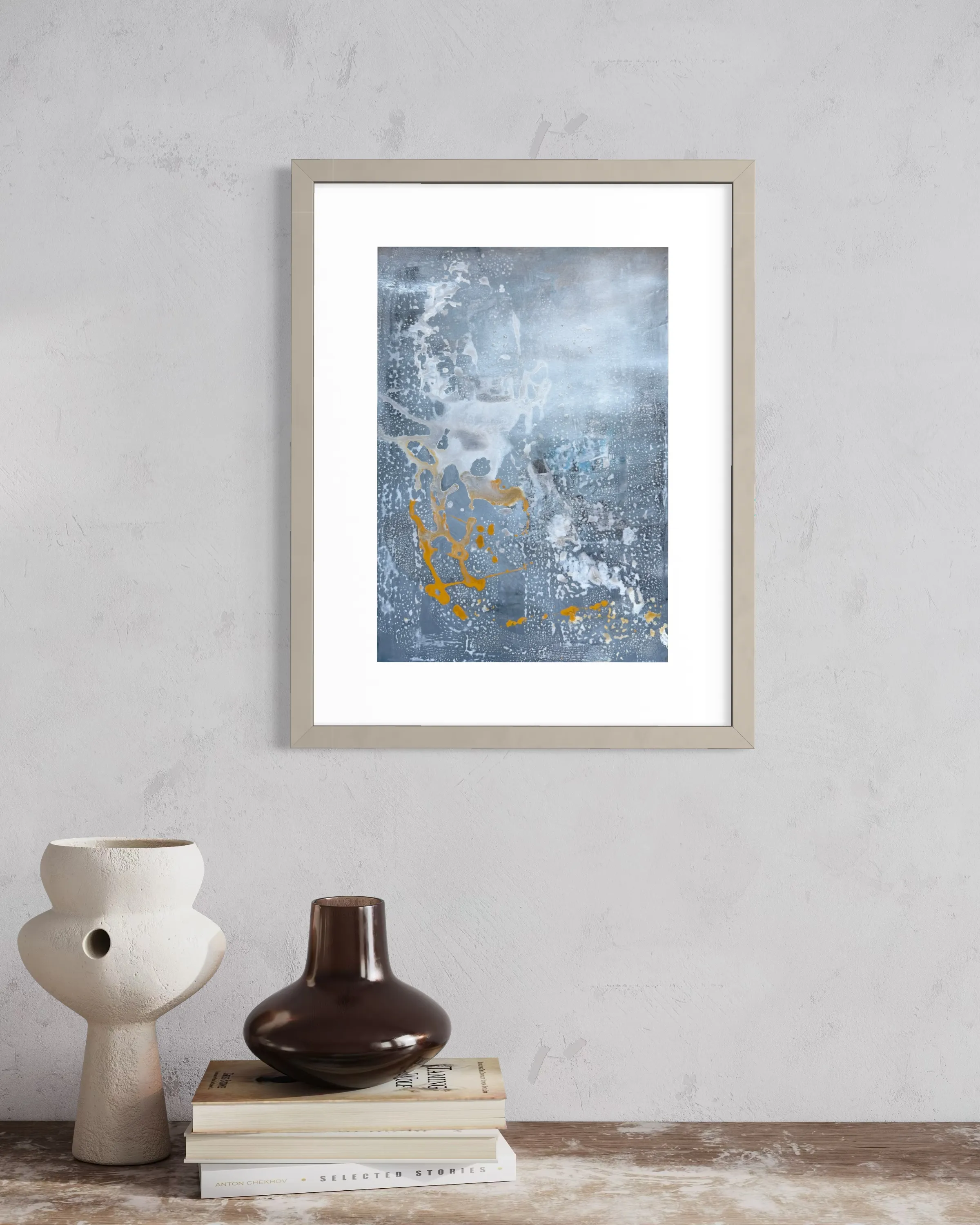 Зображення "Без назви #10" від Альона Корольова, розмір: 50x35, матеріали: мішана техніка на папері, медіум: Живопис, місто: Київ, серія: Всередині і зовні, ціна: €300 (≈ 15 459 грн) Фото 3 з 4.