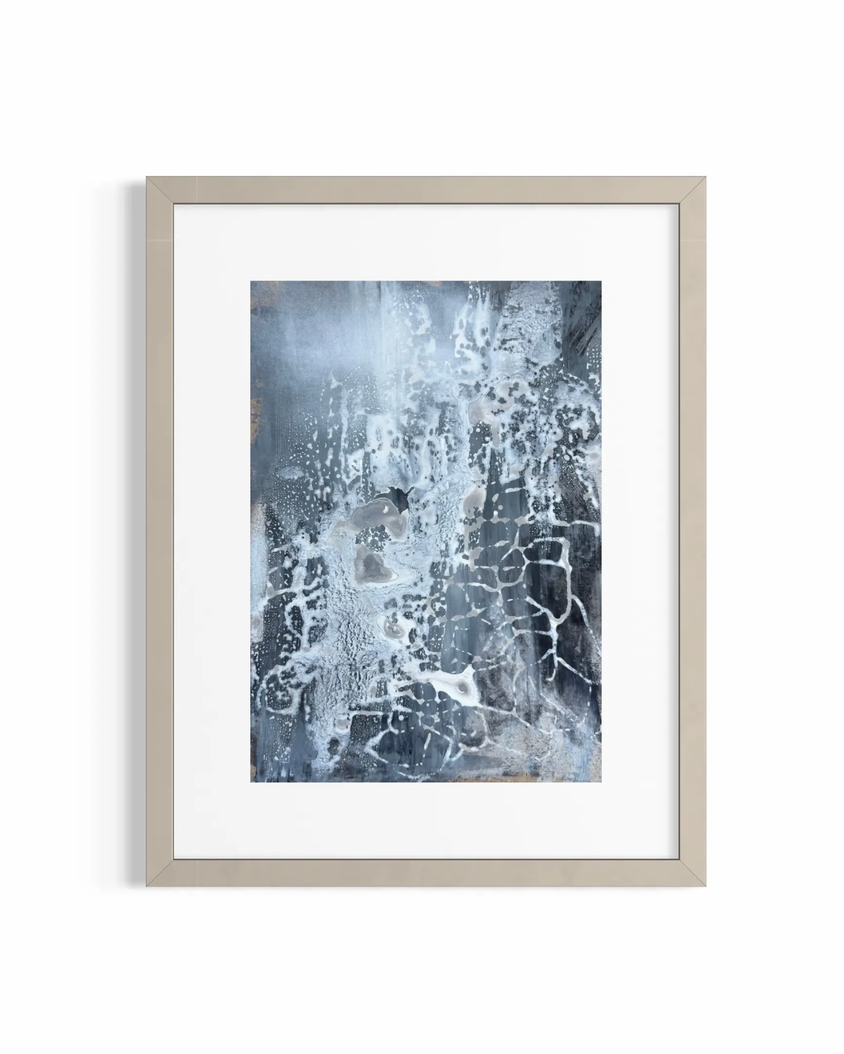Image of Untitled #9 by Aliona Koroliova, size: 50x35, made of mixed media on paper, Painting medium, from Kyiv, part of the Inside and outside  series, priced at €400 (≈ 20,508 грн) Photo 3 of 4.
