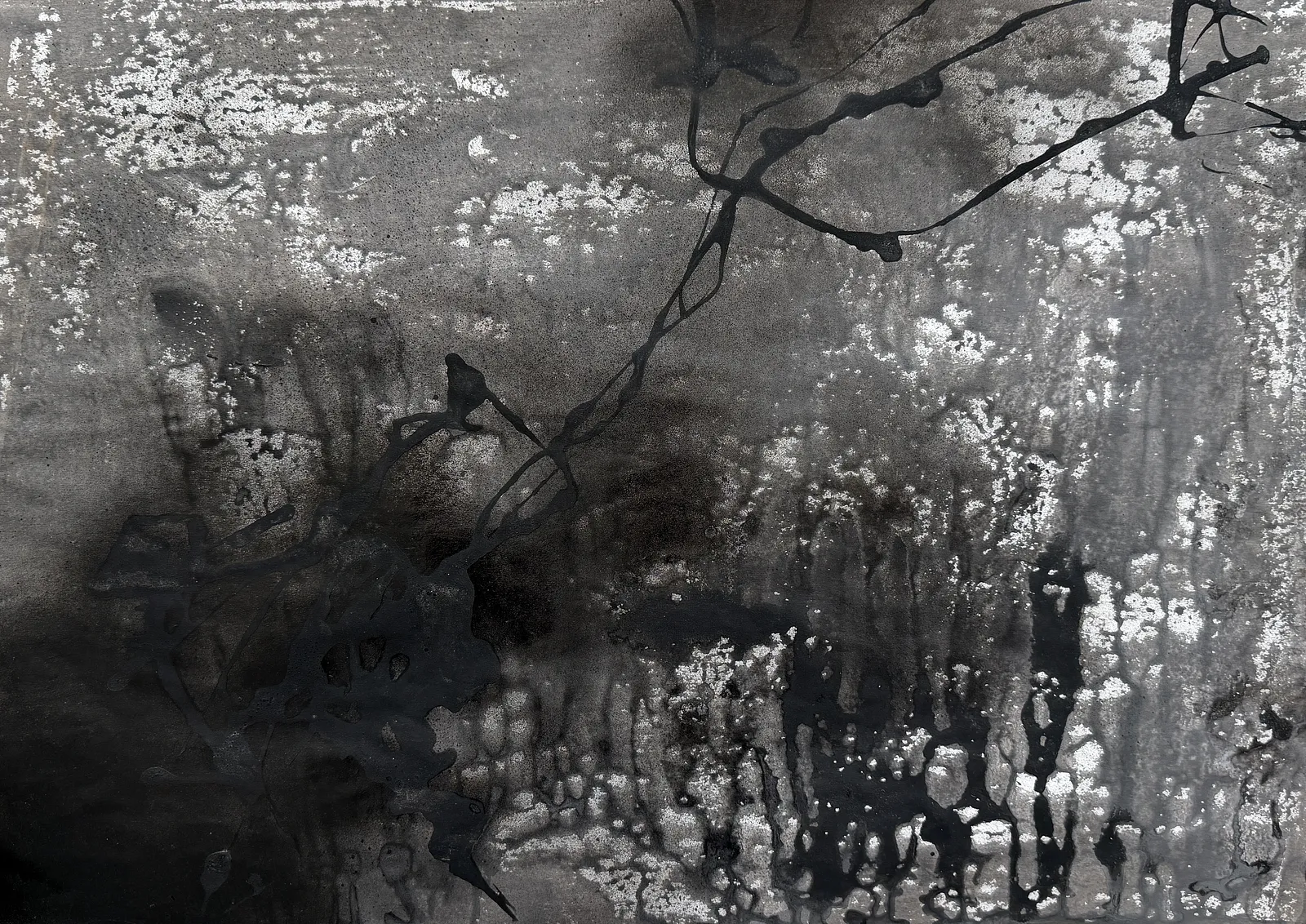 Image of Untitled #11 by Aliona Koroliova, size: 50x70, made of mixed media on paper, Painting medium, from Kyiv, part of the Inside and outside  series, priced at €500 (≈ 26,000 грн) Photo 4 of 4.