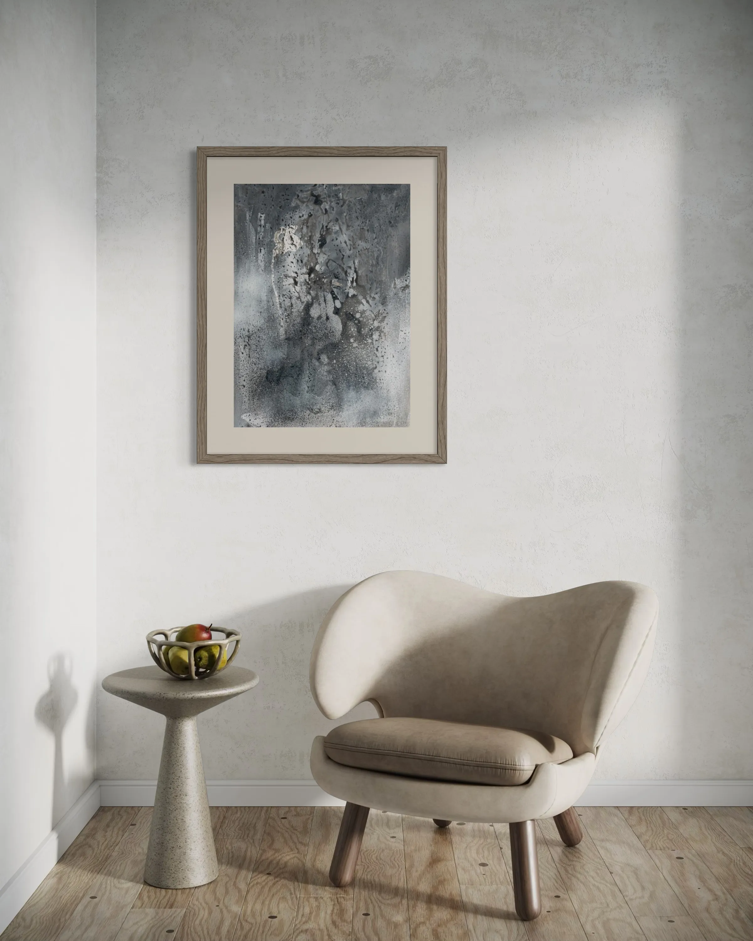Image of Untitled #14 by Aliona Koroliova, size: 69x50, made of mixed media on paper, Painting medium, part of the Inside and outside  series, priced at €500 (≈ 25,634 грн) Photo 6 of 9.