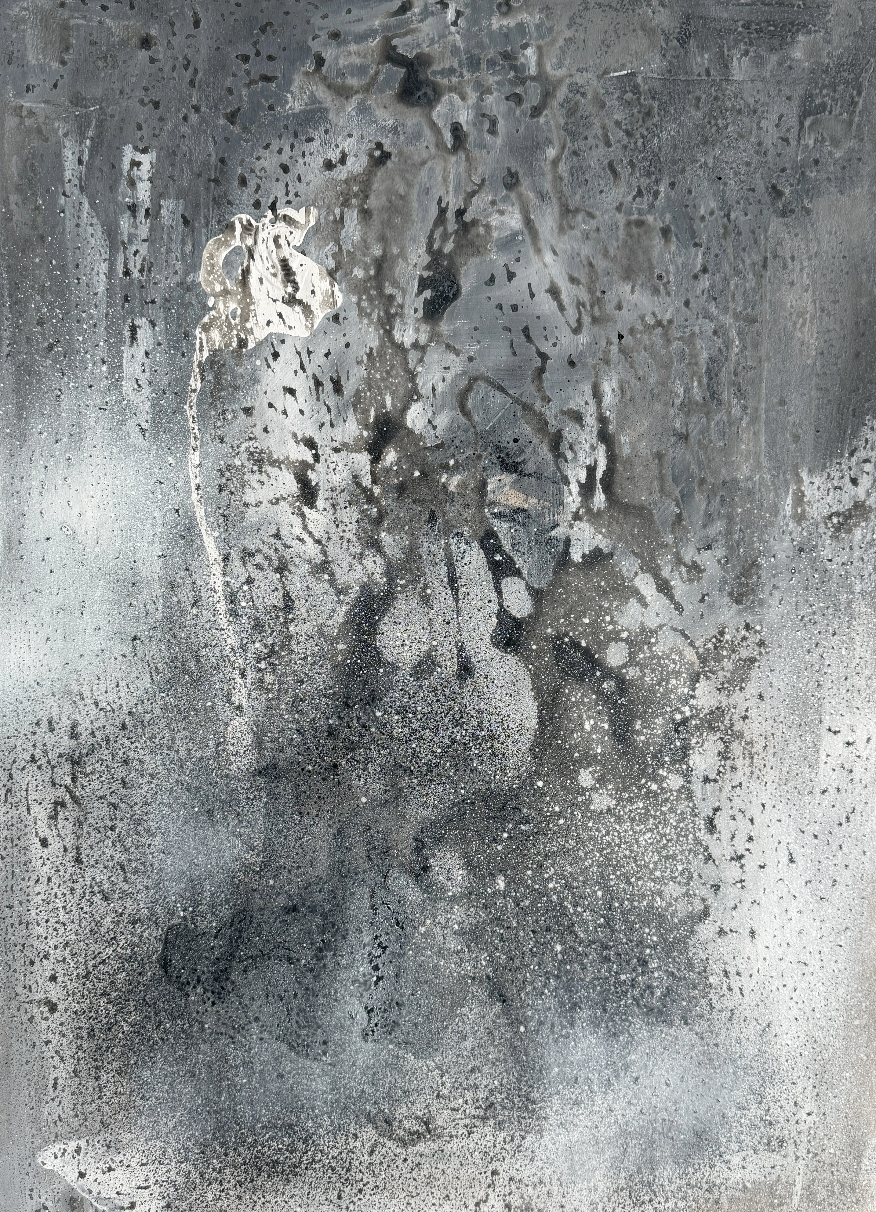 Image of Untitled #14 by Aliona Koroliova, size: 69x50, made of mixed media on paper, Painting medium, part of the Inside and outside  series, priced at €500 (≈ 25,634 грн) Photo 8 of 9.