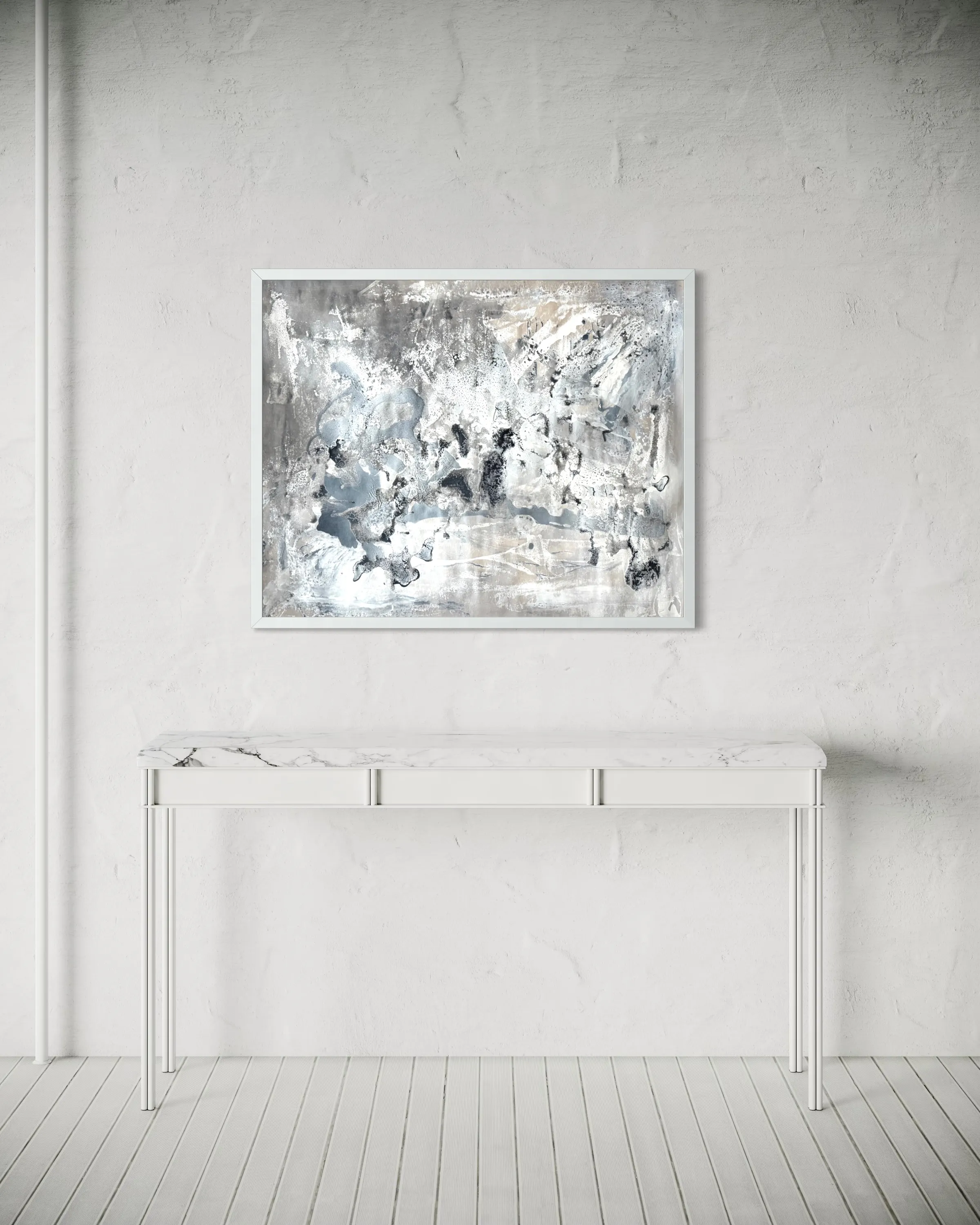 Image of Untitled #16 by Aliona Koroliova, size: 80x100, made of mixed media on paper, Painting medium, from Kyiv, part of the Inside and outside  series, priced at €800 (≈ 41,015 грн) Photo 3 of 7.